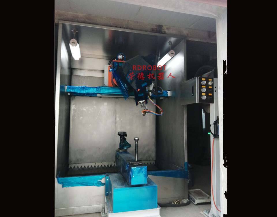 馬達電機外殼機器人噴漆設(shè)備